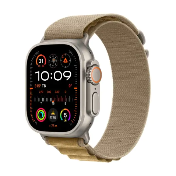 Apple Watch Ultra 2 (2024) LTE 49mm Viền Titanium Dây Alpine Loop - Size L - Titan Tự Nhiên
