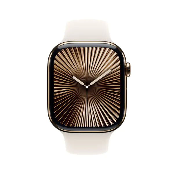 Apple Watch S10 LTE 46mm Viền Titan Dây Cao Su - Chính hãng VN/A - Size S/M