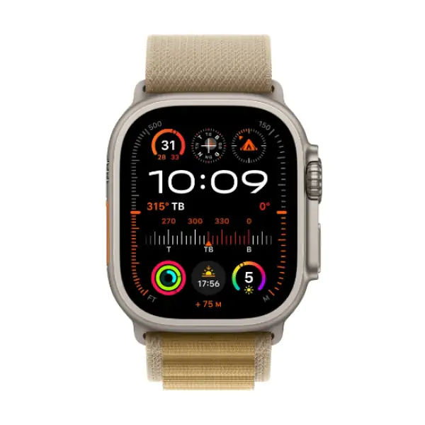 Apple Watch Ultra 2 (2024) LTE 49mm Viền Titanium Dây Alpine Loop - Size L - Titan Tự Nhiên