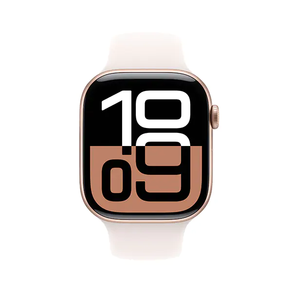 Apple Watch S10 GPS 42mm Viền Nhôm Dây Cao Su - Chính hãng VN/A - Size S/M