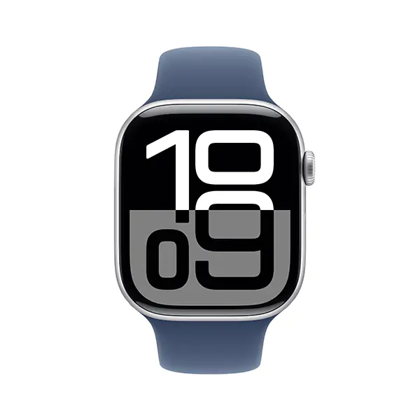 Apple Watch S10 GPS 46mm Viền Nhôm Dây Cao Su - Chính Hãng VN/A - Size M/L