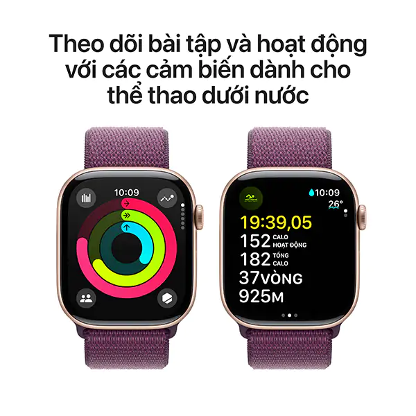 Apple Watch S10 GPS 46mm Viền Nhôm Dây Vải - Chính hãng VN/A