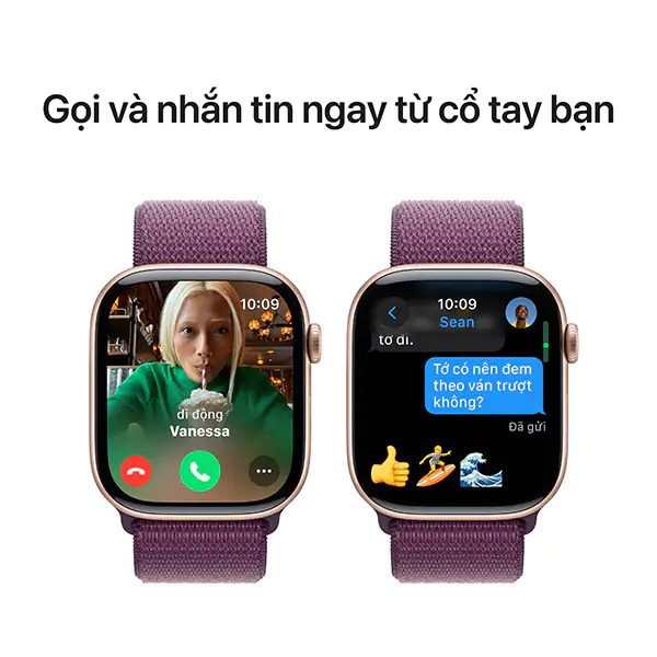 Apple Watch S10 GPS 46mm Viền Nhôm Dây Vải - Chính hãng VN/A