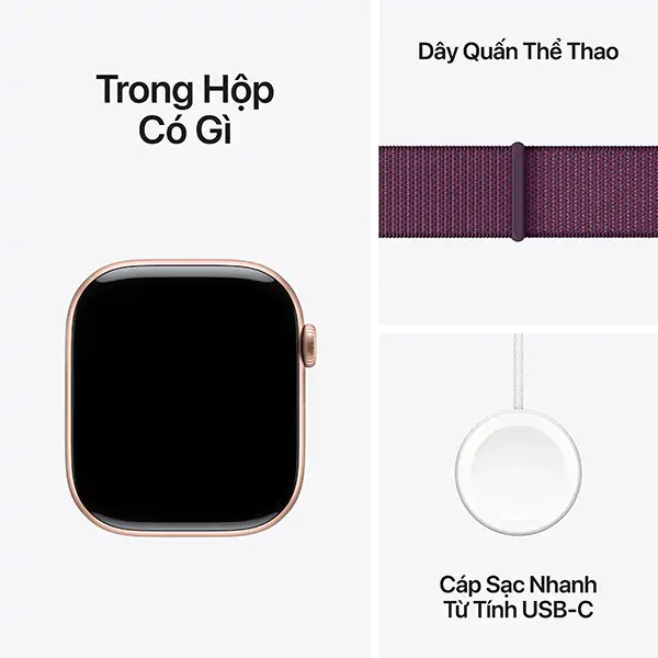 Apple Watch S10 GPS 46mm Viền Nhôm Dây Vải - Chính hãng VN/A