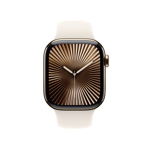Apple Watch S10 LTE 42mm Viền Titan Dây Cao Su - Chính Hãng VN/A - Size S/M