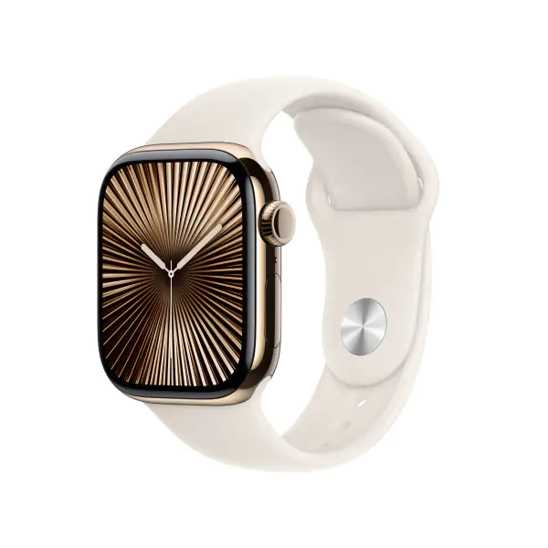 Apple Watch S10 LTE 42mm Viền Titan Dây Cao Su - Chính Hãng VN/A - Size S/M