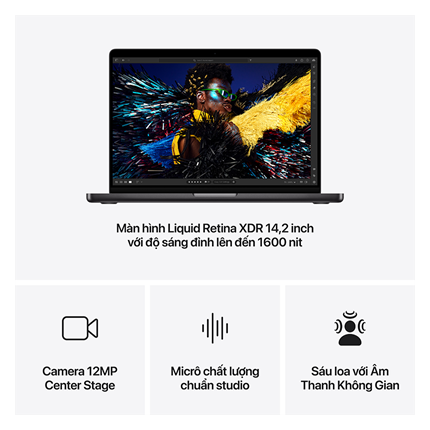 MacBook Pro M4 Pro 14 inch 20GPU 14CPU 24GB/1TB