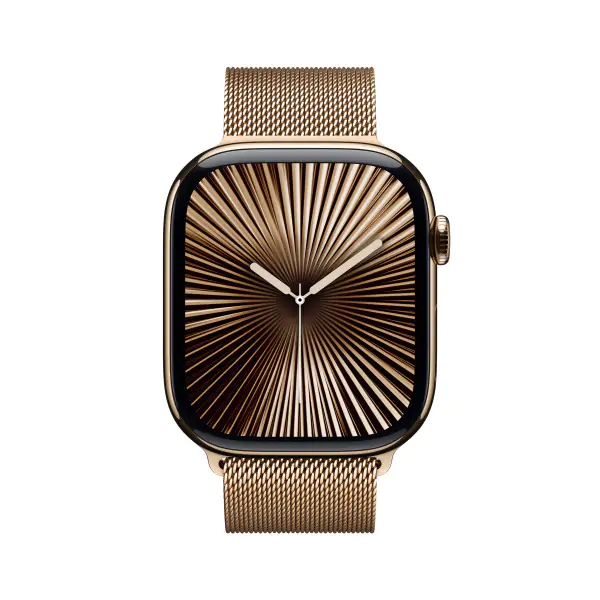 Apple Watch S10 LTE 46mm Viền Titan Dây Thép - Size S/M