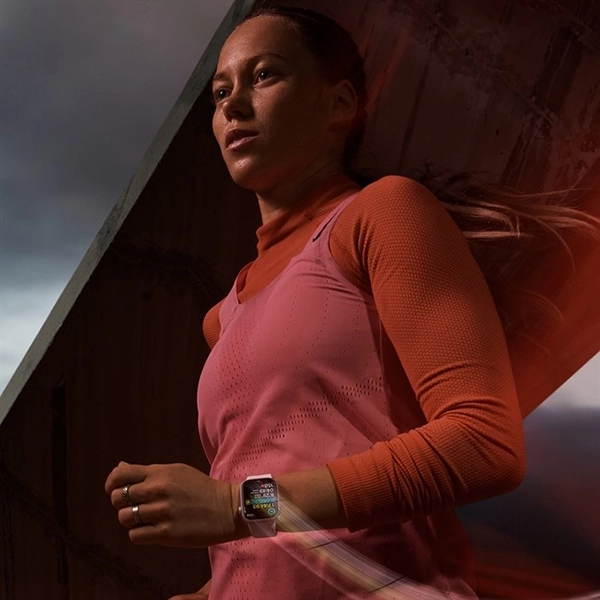 Apple Watch Series 9 GPS 45mm Viền Nhôm Dây Cao Su - Size M/L