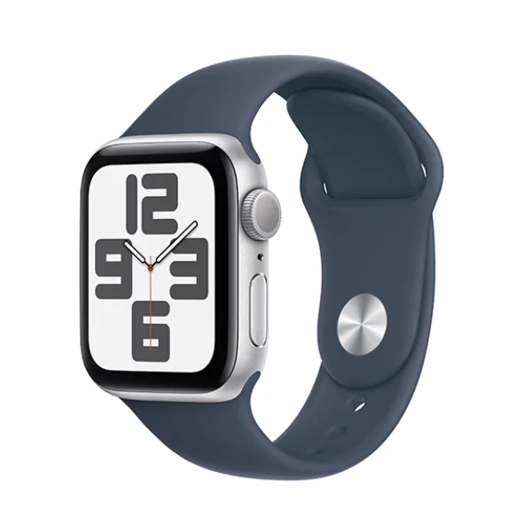 Apple Watch SE 2024 GPS 40mm Viền Nhôm Dây Cao Su - Chính Hãng VN/A - Size S/M