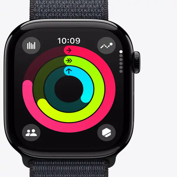 Apple Watch SE 2024 GPS 40mm Viền Nhôm Dây Cao Su - Chính Hãng VN/A - Size M/L