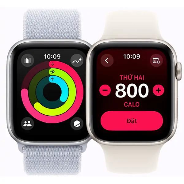 Apple Watch SE 2024 GPS 40mm Viền Nhôm Dây Cao Su - Chính Hãng VN/A - Size M/L