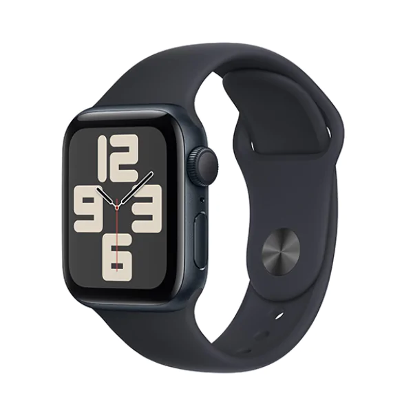 Apple Watch SE 2024 GPS 44mm Viền Nhôm Dây Cao Su - Chính Hãng VN/A - Size M/L