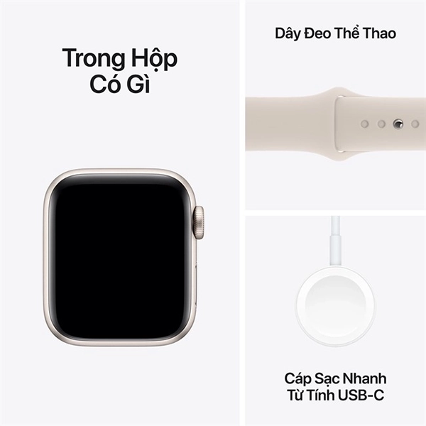 Apple Watch SE 2023 LTE 40mm - Chính Hãng VN/A - Size M/L