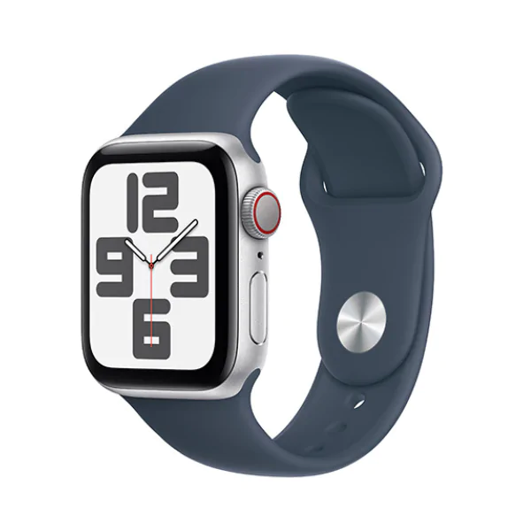 Apple Watch SE 2 2024 LTE 40mm Viền Nhôm Dây Cao Su - Chính Hãng VN/A - Size M/L