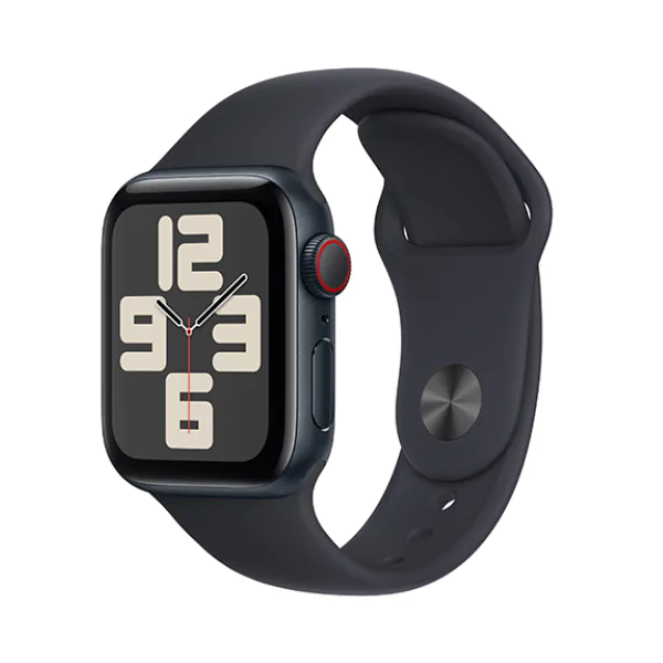 Apple Watch SE 2 2024 LTE 44mm Viền Nhôm Dây Cao Su - Chính Hãng VN/A - Size M/L