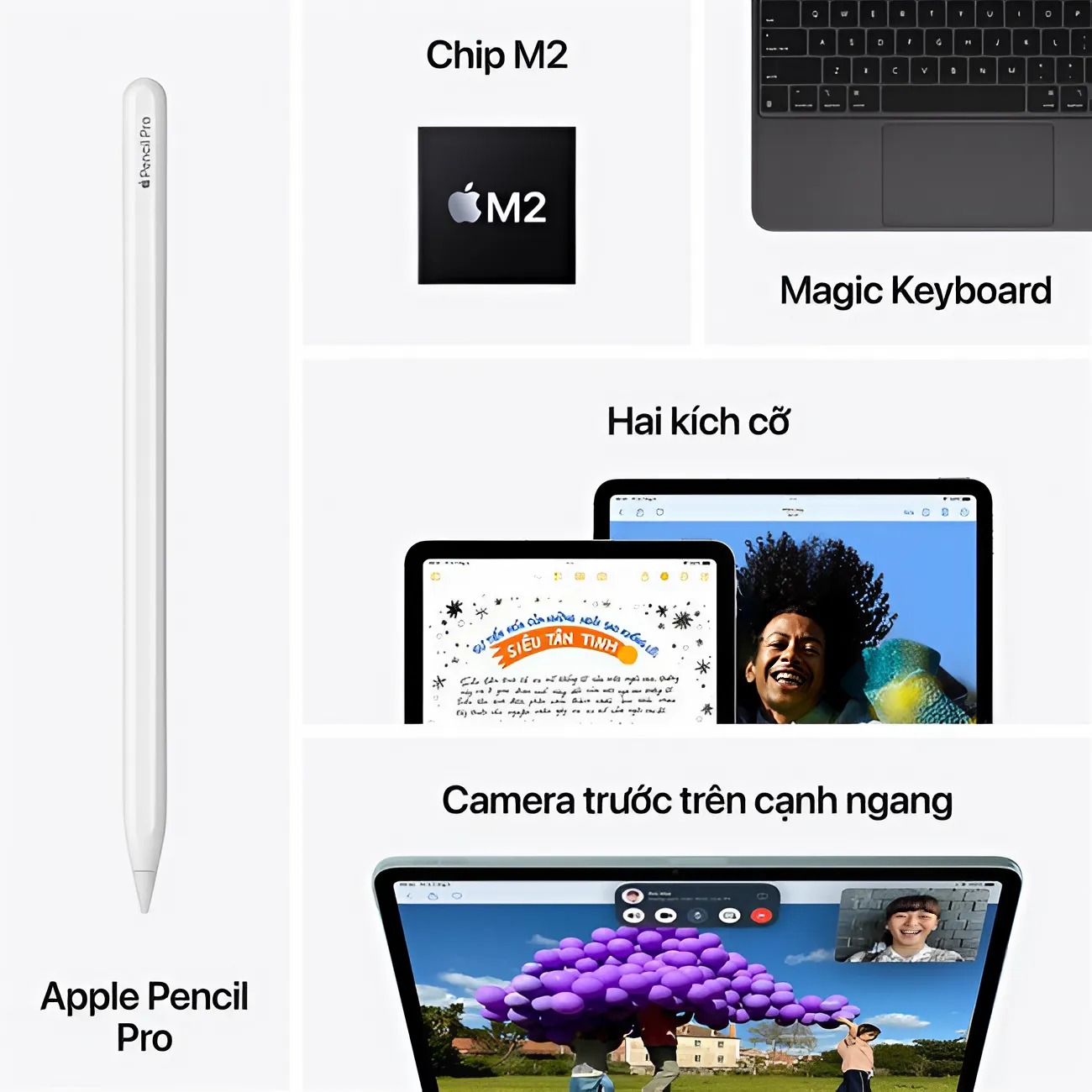 iPad Air 6 M2 13 inch Wifi 128GB - Chính hãng VN