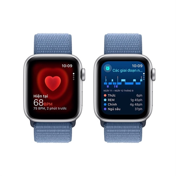 Apple Watch SE 2023 LTE 44mm Viền Nhôm Dây Vải - Chính hãng VN/A