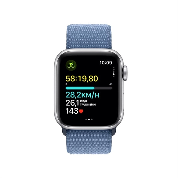 Apple Watch SE 2023 LTE 44mm Viền Nhôm Dây Vải - Chính hãng VN/A